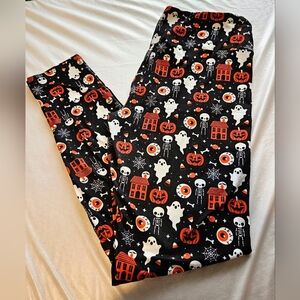 Em & Sprout Womens Size L Halloween Leggings